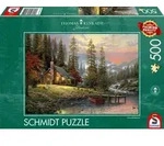 Puzzle Schmidt Spiele Haus in den Bergen 500 Teile