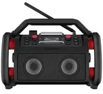 PerfectPro RockPro Baustellenradio DAB+, UKW AUX, Bluetooth&reg;, USB Akku-Ladefunktion,