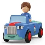 SIKU 0103 - Toddys, Mio Mounty, Spielzeugauto mit R&uuml;ckziehmotor und Spielfigur,