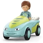 SIKU 0101 - Toddys, Freddy Fluxy, Spielzeugauto mit R&uuml;ckziehmotor und Spielfigur,
