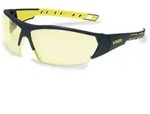 uvex i-works 9194365 Schutzbrille Anthrazit, Gelb