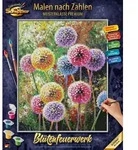 Malen nach Zahlen - Bl&uuml;tenfeuerwerk