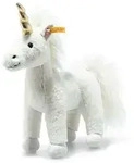 Steiff 067662 - Unica Einhorn, stehend, wei&szlig;, Pl&uuml;sch, 27 cm