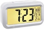 TFA Dostmann 60.2553.02 Funk Wecker Silber, Wei&szlig; Alarmzeiten 1