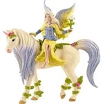 schleich&reg; 70565 Sera mit Bl&uuml;ten-Einhorn