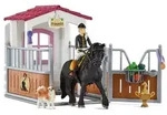schleich&reg; 42437 Pferdebox mit Tori & Princess