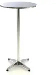 Stehtisch Bistrotisch klappbar Edelstahl Aluminium