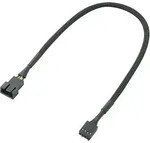 PC-L&uuml;fter Verl&auml;ngerungskabel [1x PC-L&uuml;fter Stecker 4pol. - 1x PC-L&uuml;fter Buchse