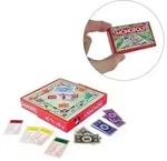 Worlds Smallest 361224 - Monopoly, Mini-Version 7,6 x 4,4 x 1,3 cm