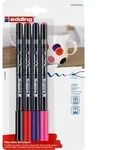 edding 4200 Porzellan Pinselstifte 1-4mm 4er Set