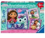 Kinderpuzzle 3x49 Teile - Gabby's Dollhouse - Spielzeit mit Gabby