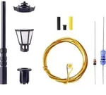 Viessmann Modelltechnik H0 Parklaterne einfach Bausatz 6720 1St.