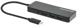 Manhattan 168410 USB-Hub 7 Port USB-A USB 3.0 5 GBit/s Schwarz 168410