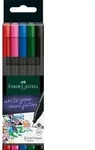 Faber-Castell Fineliner Grip Finepen basic 5er Set
