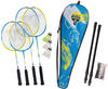 Schildkröt 449415 - Talbot-Torro Badminton-Set Family, 4-Player Set mit Netz,