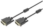 Digitus DVI Anschlusskabel DVI-D 24+1pol. Stecker, DVI-D 24+1pol. Stecker 5.00 m