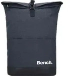 Bench classic Roll-Top Rucksack, dunkelblau/wei&szlig;