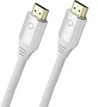 Oehlbach HDMI Anschlusskabel HDMI-A Stecker, HDMI-A Stecker 2.00 m Wei&szlig;...
