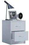 Holz Nachtschrank Nachttisch Schublade Boxal Mini
