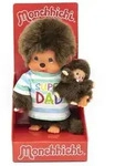 Monchhichi 20cm Super Dad + Baby