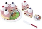 Torte Bibi und Tina zum schneiden aus Holz