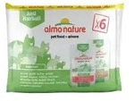 Almo Nature Anti Hairball Multipack mit Rind und Huhn Katzen-Nassfutter (70 g) 4 x (6