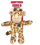 Kong Wild Knots Giraffe mit Quietschton Hundespielzeug Pro St&uuml;ck