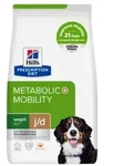 Hill's Prescription Diet J/D Weight Metabolic + Mobility Hundefutter mit Huhn 4...