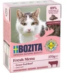 Bozita mit Rinderst&uuml;ckchen in Sauce Nassfutter Katze 6 x 370 g