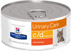 Hill's Prescription C/D Multicare Urinary Huhn Katzen-Nassfutter 156g 1 Palette...