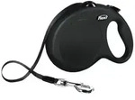 Flexi New Classic L Tape-Leine 8 Meter Schwarz
