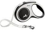 Flexi New Comfort L Tape-Leine 5 Meter Schwarz
