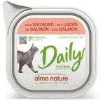 Almo Nature Daily mit Lachs Katzen-Nassfutter (100 g) 64 x 100 g