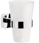 tesa ELEGAANT Zahnputzbecher mit Wandhalterung, Accessoires, 40443-00000-00,...