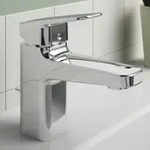 Ideal Standard Ceraplan Waschtischarmatur H75 mit Ablaufgarnitur, mit Easyfix+,