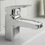 Ideal Standard Ceraplan Waschtischarmatur H60 mit Ablaufgarnitur, Easyfix+ BD273AA,