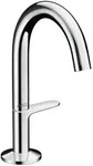 AXOR One Waschtischmischer Select 140 mit Push-Open Ablaufgarnitur, Badarmaturen,