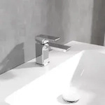 Villeroy & Boch Subway 3.0 Einhebel-Waschtischarmatur, Badarmaturen, chrom
