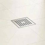 hansgrohe RainDrain Point Komplettset Punktablauf 15/15 cm, Duschabl&auml;ufe, 56248800,