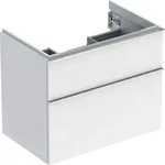 Geberit iCon Unterschrank f&uuml;r Waschtisch 75 cm, mit 2 Schubladen 502.304.01.1,