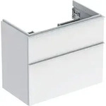 Geberit iCon Unterschrank f&uuml;r Waschtisch 75 cm, mit 2 Schubladen, verk&uuml;rzte