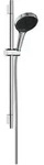 hansgrohe Rainfinity Duschset 130 3 Strahlarten mit Duschstange 65 cm, EcoSmart,