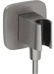 hansgrohe Fixfit Q Porter KS 26887340, Badarmaturen, brushed black chrome