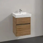 Villeroy & Boch Collaro Waschtischunterschrank 46 x 54,6 cm mit 2 Ausz&uuml;gen,