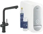 GROHE Blue Home Starter Kit L-Auslauf, K&uuml;chenarmaturen, 31454KS1, velvet black