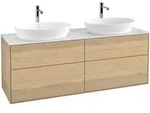 Villeroy & Boch Finion Waschtischunterschrank 160 cm mit Abdeckplatte, Badm&ouml;bel,