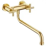 Dornbracht Tara Sp&uuml;ltisch-Wand-Br&uuml;ckenbatterie 31151892-00, K&uuml;chenarmaturen,