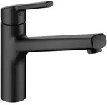 KWC LUNA-E Hebelmischer schwenkbar A225176, K&uuml;chenarmaturen, schwarz matt