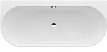 LAUFEN PRO Vorwand-Badewanne 180 x 80 cm Version mittig aus Marbond, Badewannen,