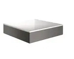 AXOR Suite Aufsatzwaschtisch 400/400, Badkeramik, 42003340, brushed black chrome